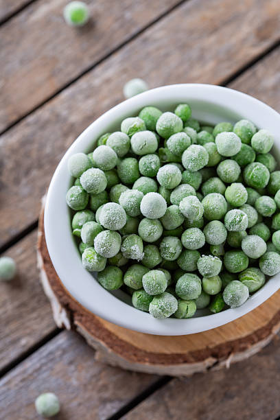 istock Frozen green peas in a bowl 2237498444
