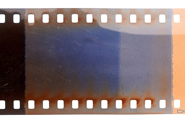 istock Dusty and grungy 35mm film texture or surface 2237500234