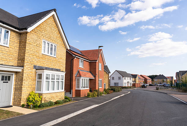 istock Modern English housing estate 2237502398