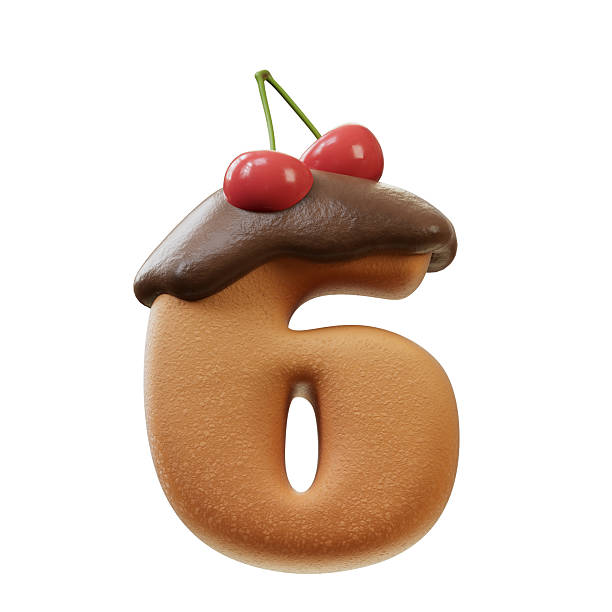 istock 3D Font.Biscuit Donut Font Concept. 2237508333