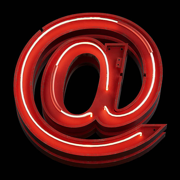 Bright Neon Font with fluorescent tubes.Metallic futuristic  cyberpunk Alphabet. 3d Rendering Isolated on black Background.