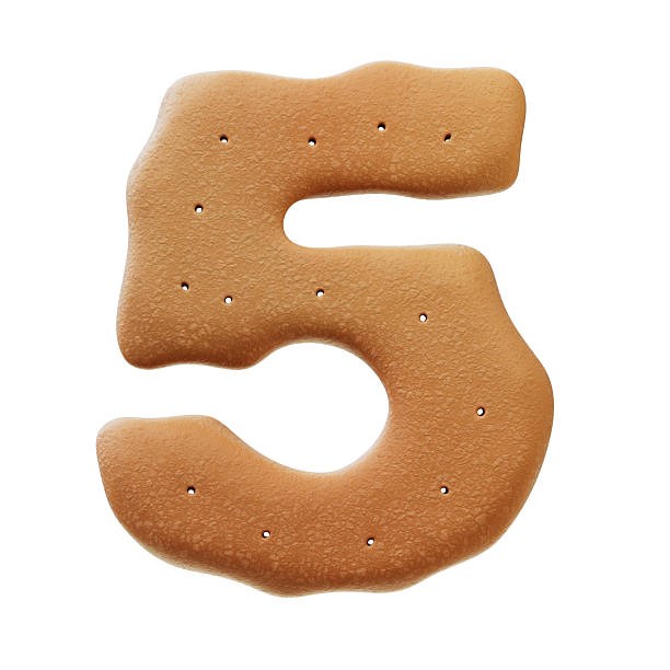 istock 3D Font.Biscuit Donut Font Concept. 2237512006