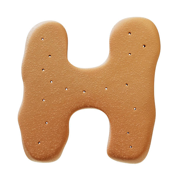istock 3D Font.Biscuit Donut Font Concept. 2237512193