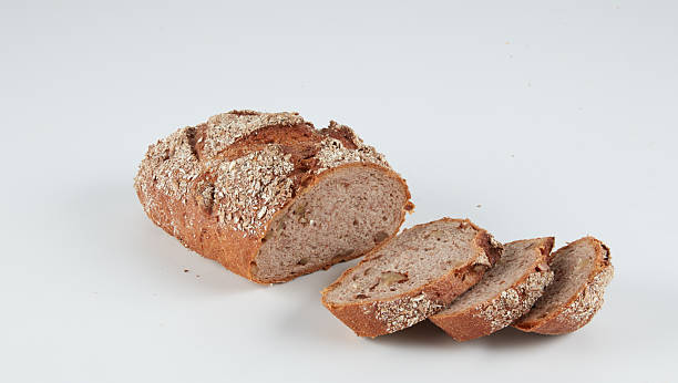 istock Whole grain bread isolated nature background with clipping path 2237520590