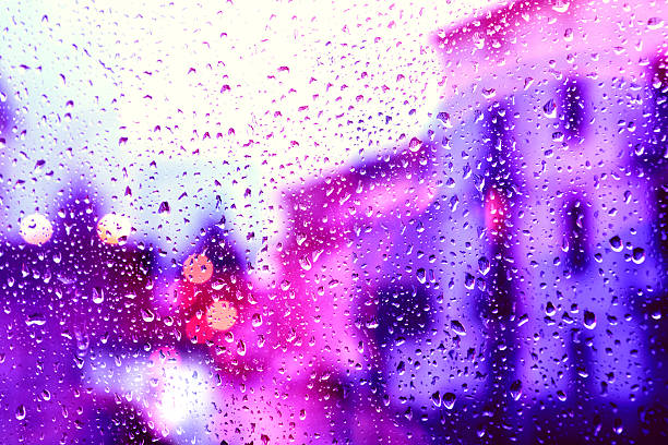istock Rainy day in violet toned. 2237522134