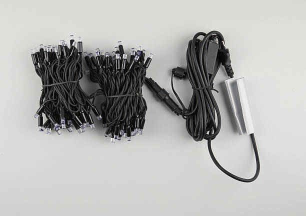 istock Flashing wires isolated nature background with clipping path 2237524749