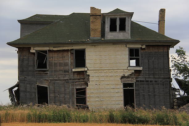 istock Abandoned farm  during autumn. 2237524774