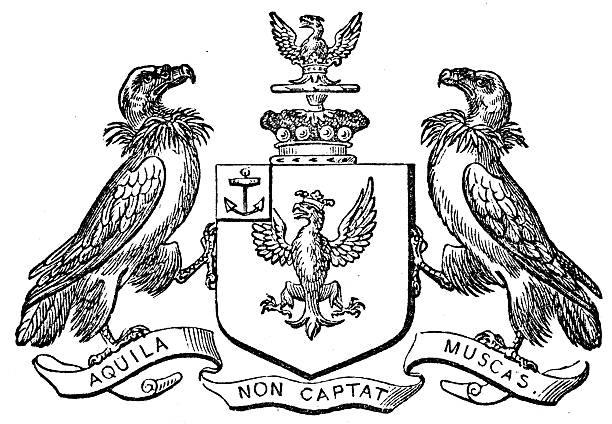 istock Heraldry coat of arms emblem: Baron Graves 2237533189