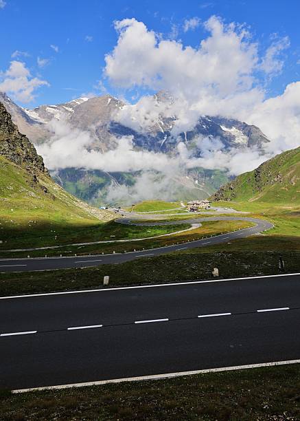 istock Scenic view of a winding mountain road. 2237536622