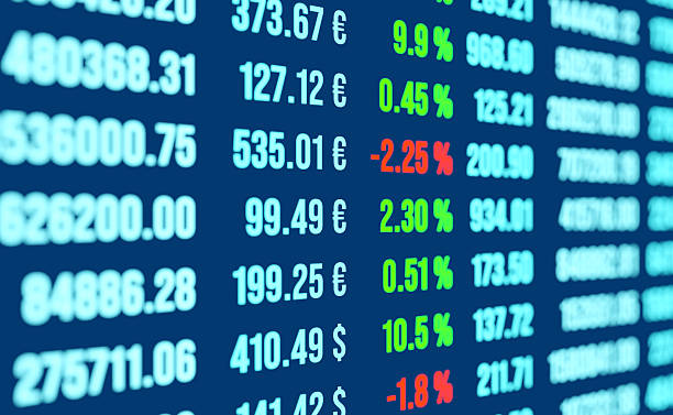 istock Close-up spreadsheet, numbers, data, fianncial figures, prices. 2237537868