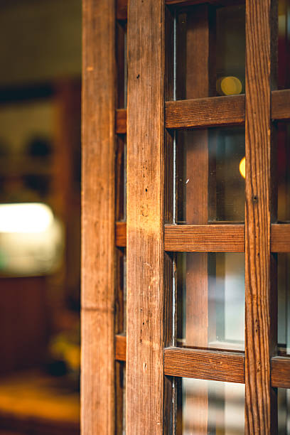 Close up of the window