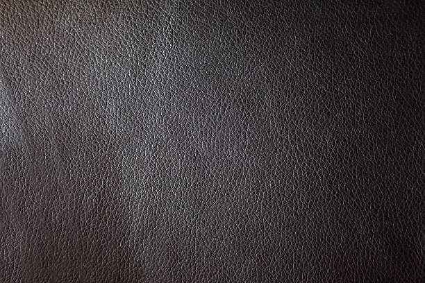 Black leather texture background.