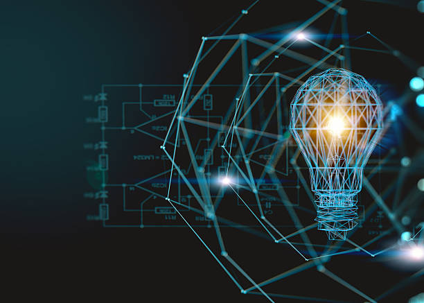 istock Light bulb and concept of ideas and technological advances. 2237552017
