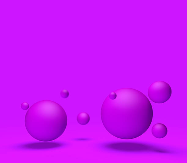 istock Abstract minimal background with balls and copy space.3d illustration 2237553471