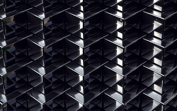 istock Abstract image background of cubes blocks and rectangles.3d illustration. 2237554934
