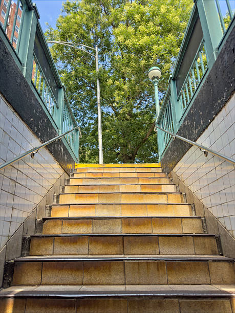 istock Stairs in subway station 2237556888