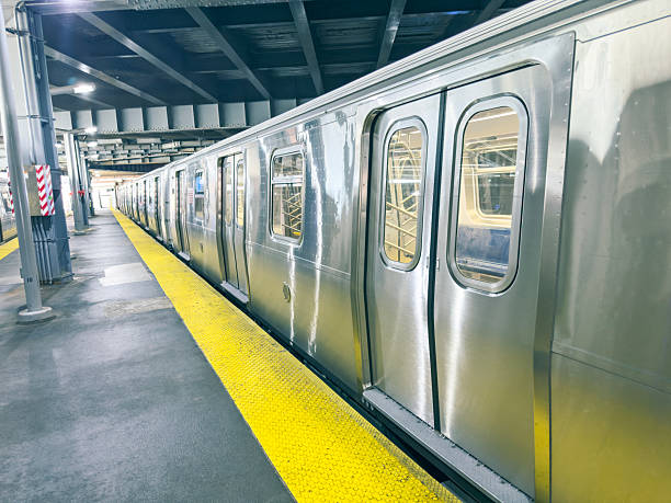 istock Modern subway station in New York 2237559099