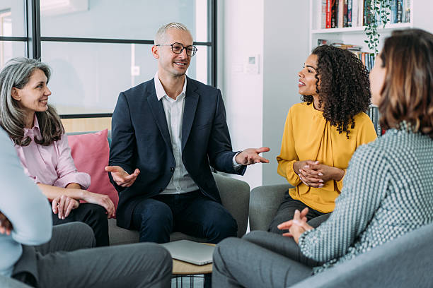 istock Business persons on meeting in the office. 2237561523