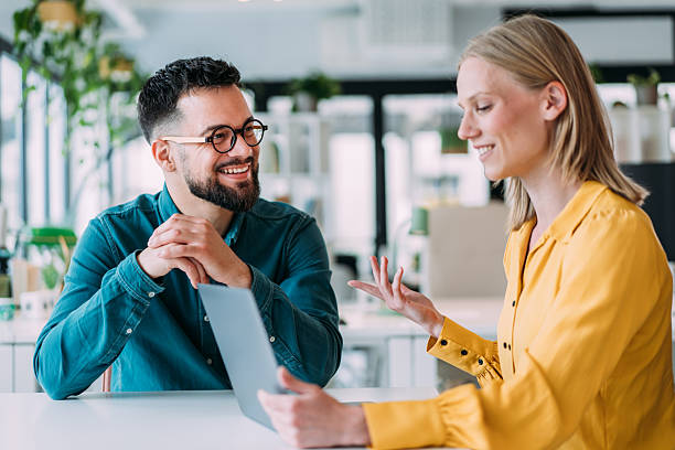 istock Business partners in meeting. 2237565763
