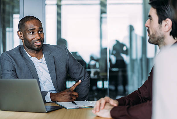 istock Business partners in meeting. 2237566958
