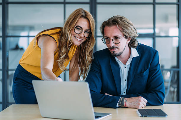 istock Business partners in meeting. 2237568334