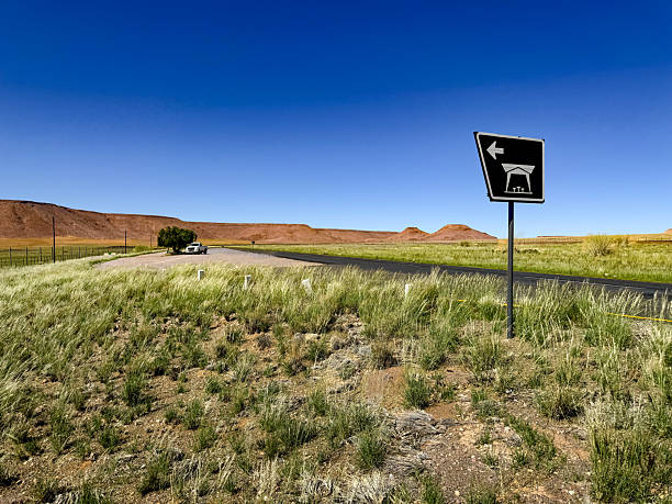 Picnic area road sign