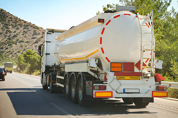 istock fuel truck transporting fuel on a highway 2237590852