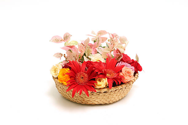 istock Various kind of flower head in the basket. 2237592862