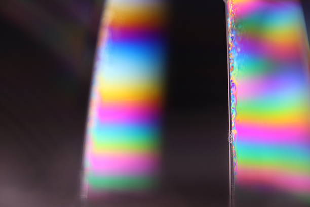 istock Colourful rainbow edges, thin liquid film, scientific background 2237604340