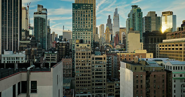 istock Midtown Manhattan Buildings - Aerial Shot 2237610877