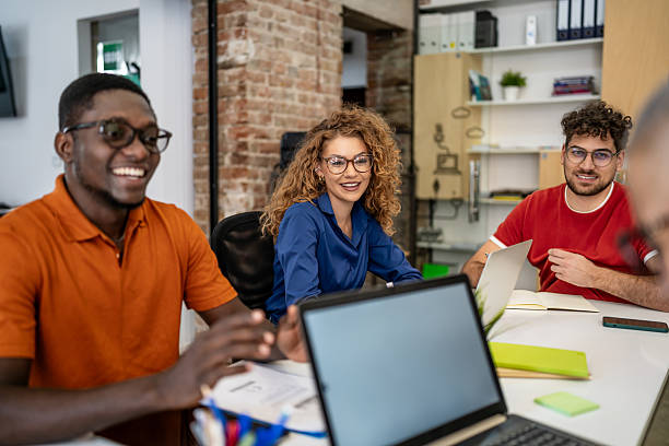 istock Diverse business team collaborating in a modern office 2237613701