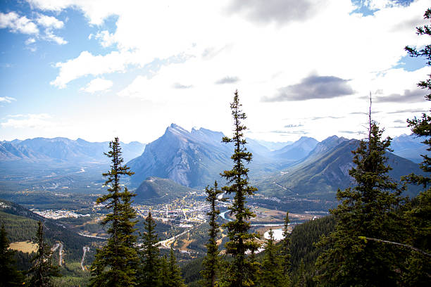 istock Views from Mount Norquay on the Via Ferrata 2237623183