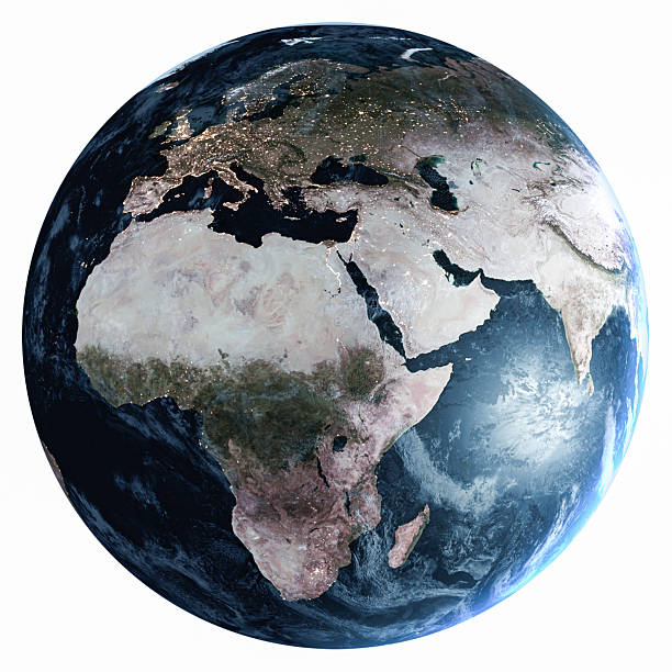 Magnifying North Africa and Middle East