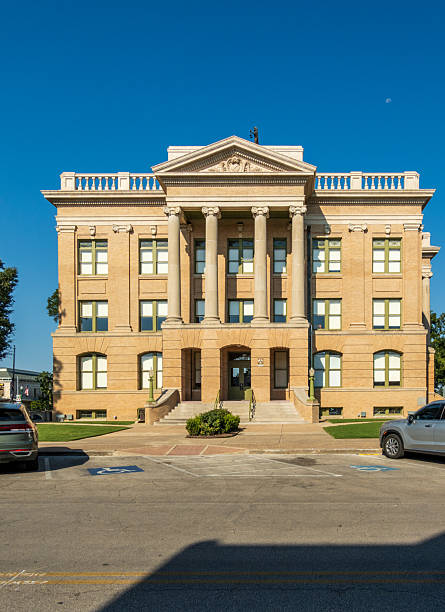 istock Historic Georgetown Courthouse in the town square in Texas 2237657014