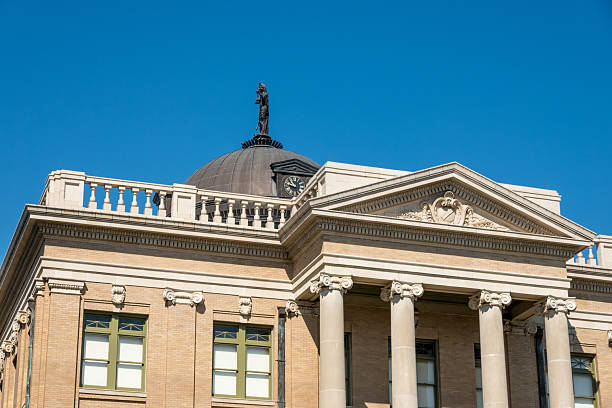 istock Historic Georgetown Courthouse in the town square in Texas 2237657375