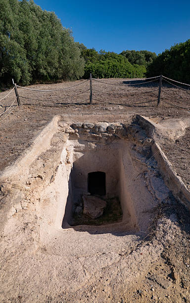 istock Ancient Domus de Janas rock cut tomb in Sardinia 2237657610