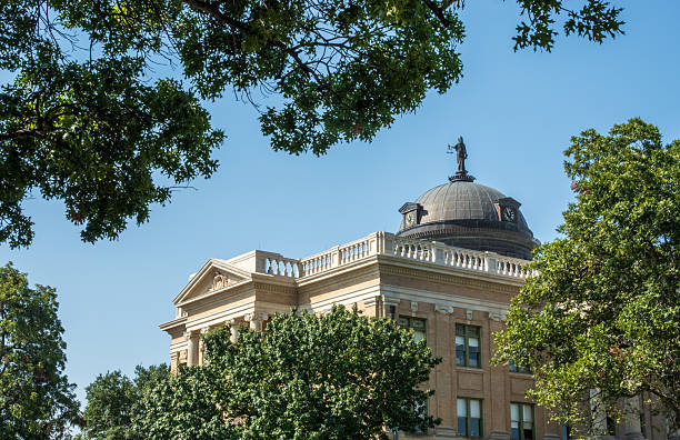 istock Historic Georgetown Courthouse in the town square in Texas 2237657612