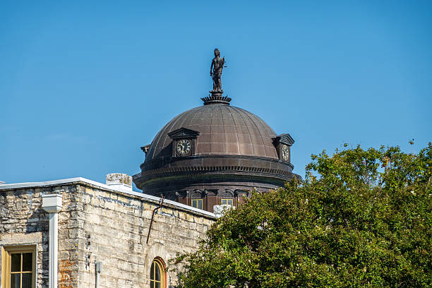 istock Historic Georgetown Courthouse in the town square in Texas 2237658218