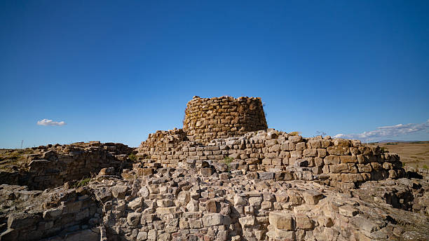 istock Ancient Nuraghe Piscu stone tower in Suelli Sardinia 2237658610