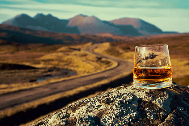 istock Scotch on a rock, wicked view 2237665570