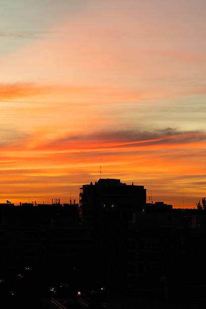 istock Sunset in the Carabanchel district of Madrid 2237671949