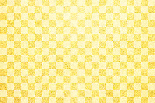 istock abstract gold check. vintage paper texture background. Japanese traditional pattern. retro styled illustration. 2237672964