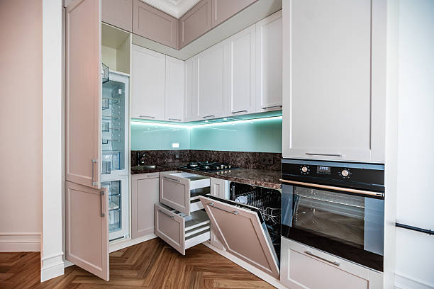 istock A kitchen with a refrigerator, oven, and dishwasher 2237679982