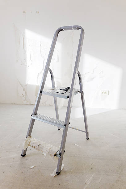 istock Ladder placed in a room awaiting painting and renovation work 2237689653