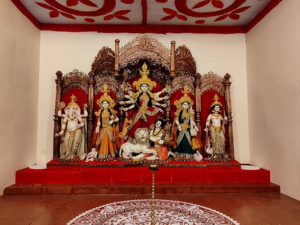 istock Goddess Durga Idol at Babu Bagan Sarbojonin 2237700198