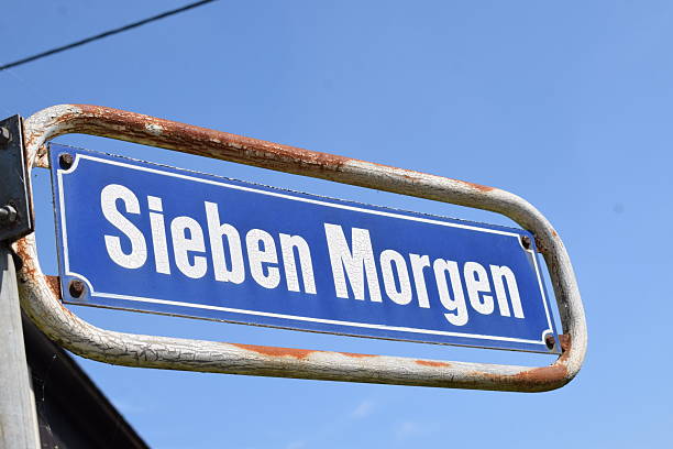 istock street name sign, Sieben Morgen 2237707298