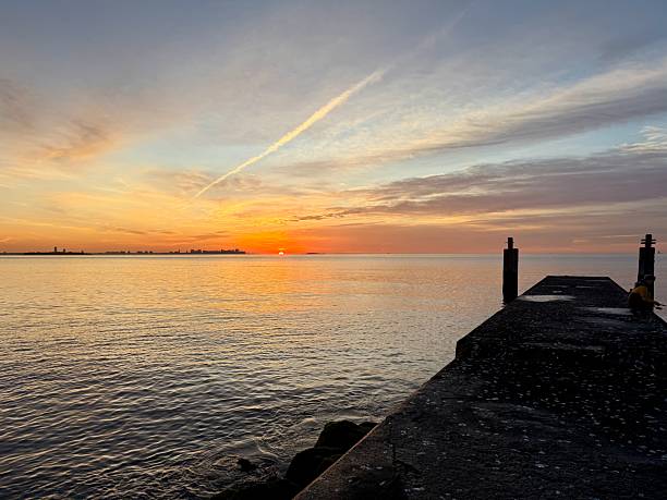 istock Dawn at Midland beach Staten Island  N.Y. 2237709458