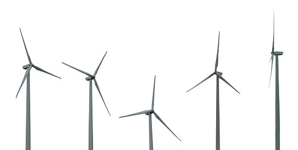 istock Set of wind turbine energy 2237711017