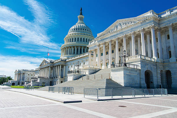 istock Capitol Building in Washington DC on a clear day against a blue sky 2237730138