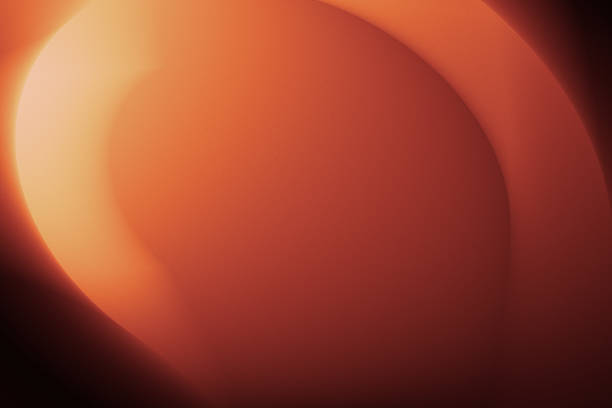 Warm orange and brown tones blend in a smooth gradient, creating flowing curves. The design is modern and futuristic, symbolizing motion and elegance. The soft transitions and abstract shapes form an artistic texture, conveying a sense of fluidity and sophistication.